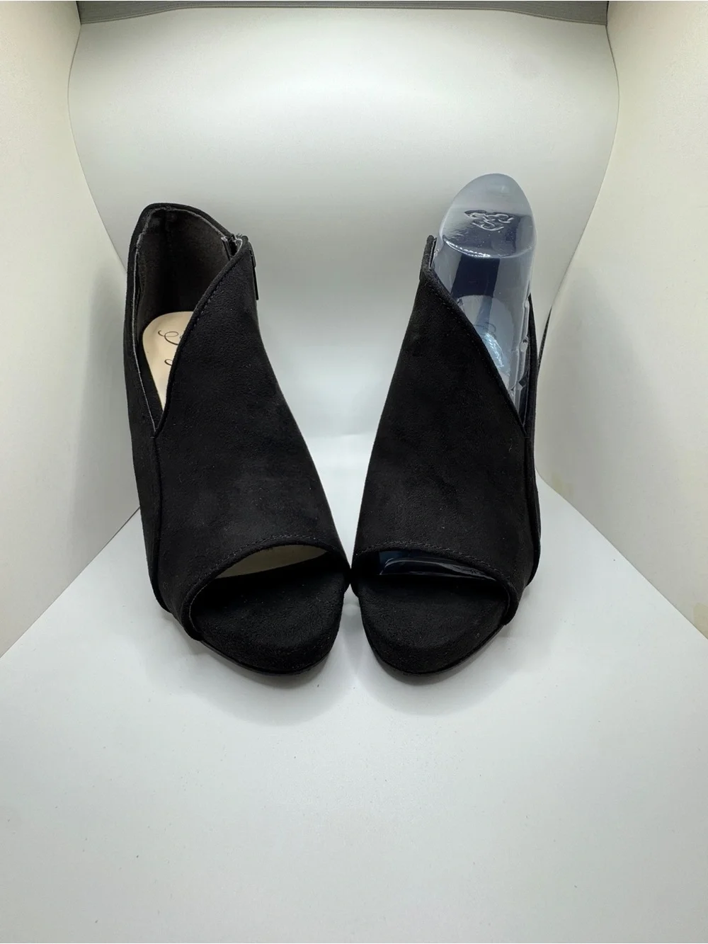 Fergalicious by Fergie Peep Toe Booties.